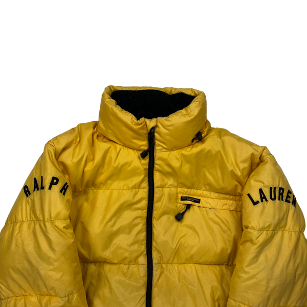 Polo sport puffer jacket yellow hot sale