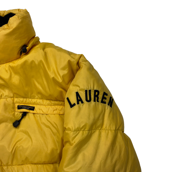 Ralph Lauren Yellow Puffer Jacket