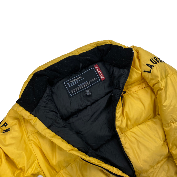 Ralph Lauren Yellow Puffer Jacket