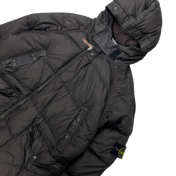 Stone Island Opaque Nylon Tela Down Puffer Jacket