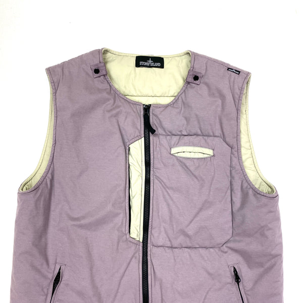 Stone Island Lavender Shadow Project Padded Vest