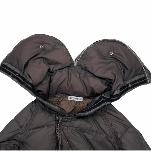 Stone Island Opaque Nylon Tela Down Puffer Jacket