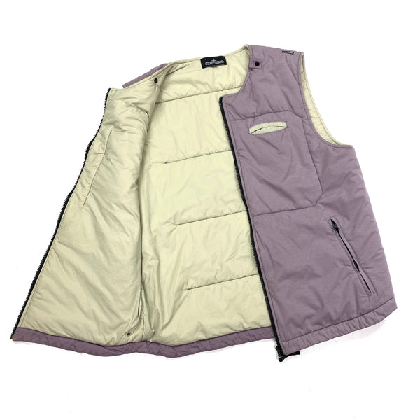 Stone Island Lavender Shadow Project Padded Vest