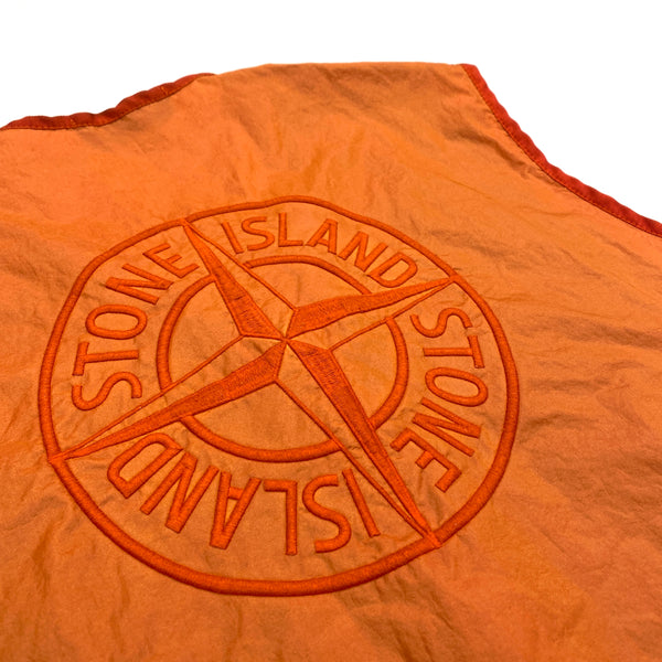 Stone Island Orange Lamy Flock Vest