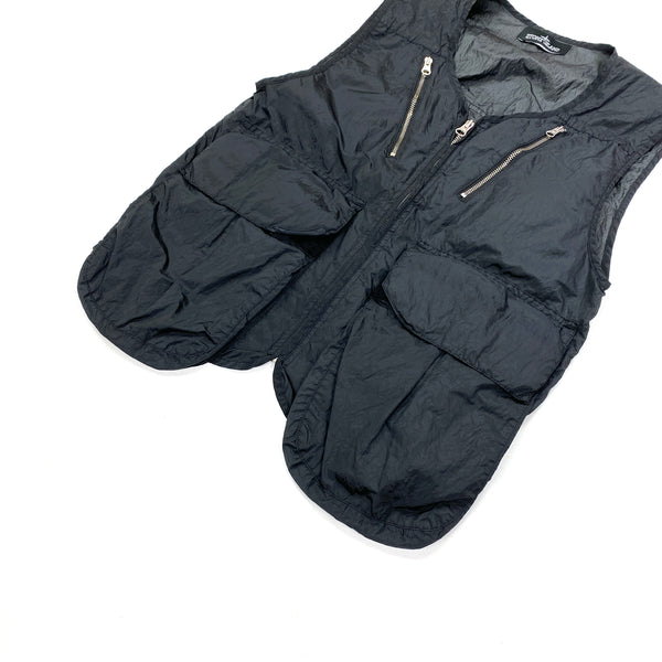 Stone Island Black Nylon Metal Shadow Project Vest