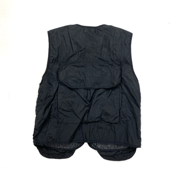 Stone Island Black Nylon Metal Shadow Project Vest