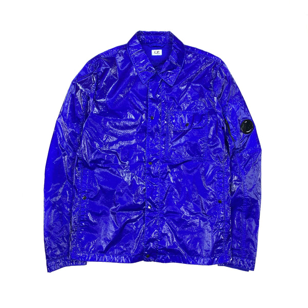 CP Company Blue Crystal Prismatica Overshirt