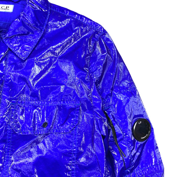 CP Company Blue Crystal Prismatica Overshirt