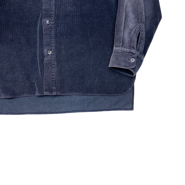 Stone Island Vintage Navy Jumbo Cord Overshirt
