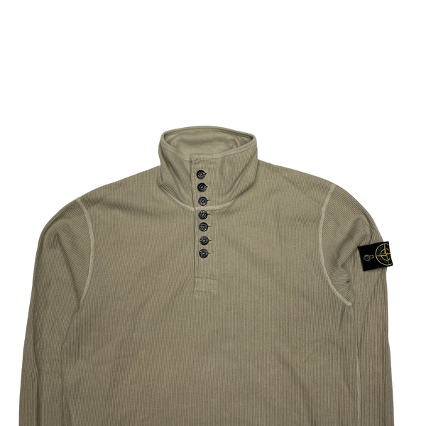 Stone Island 2002 Ribbed Cotton Pullover
