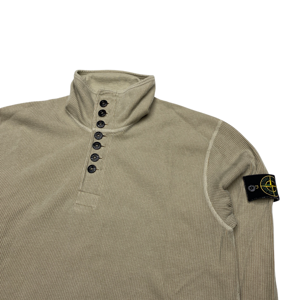 Stone Island 2002 Ribbed Cotton Pullover