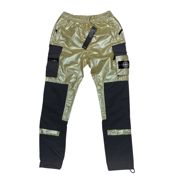 Stone Island Reflective Iridescent Cargo Trousers