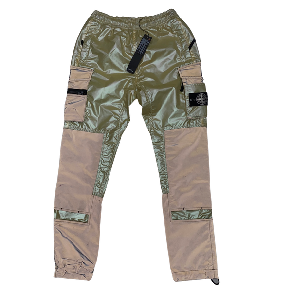 Stone Island Reflective Iridescent Cargo Trousers
