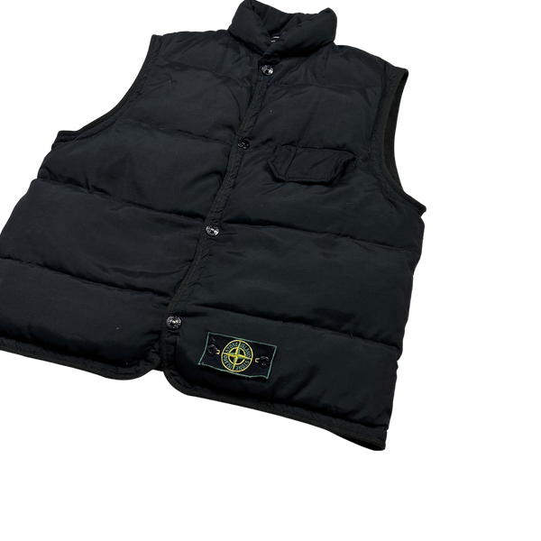 Stone island deals gilet black