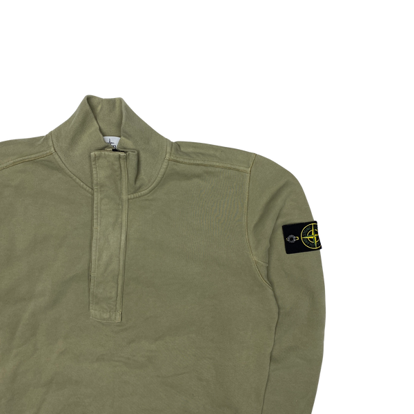 Stone Island 2017 Olive Green Pullover Jumper