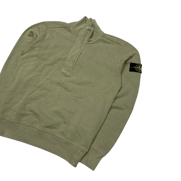 Stone Island 2017 Olive Green Pullover Jumper