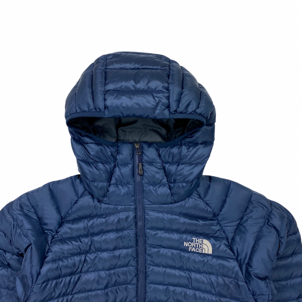North Face Blue 600 Down Fill Hooded Puffer Jacket