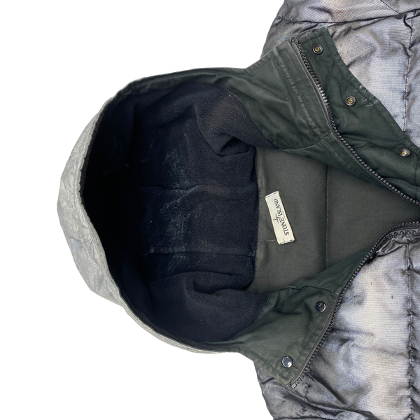 Stone Island Black 2013 Mesh Reflective Down Jacket