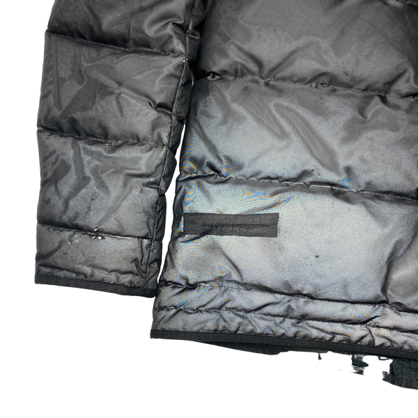 Stone Island Black 2013 Mesh Reflective Down Jacket