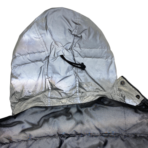 Stone Island Black 2013 Mesh Reflective Down Jacket