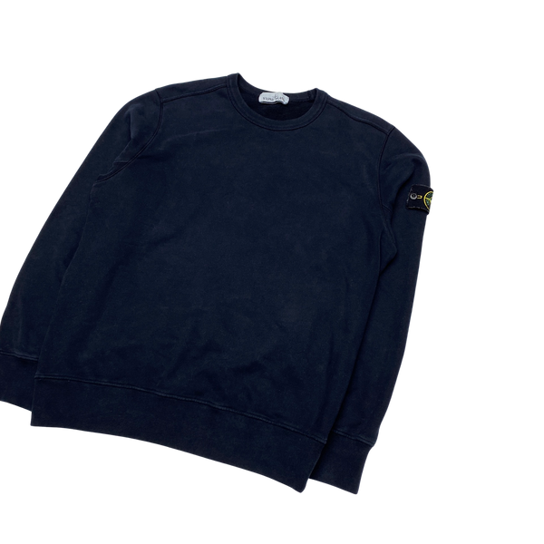 Stone Island 2019 Navy Crewneck Sweatshirt