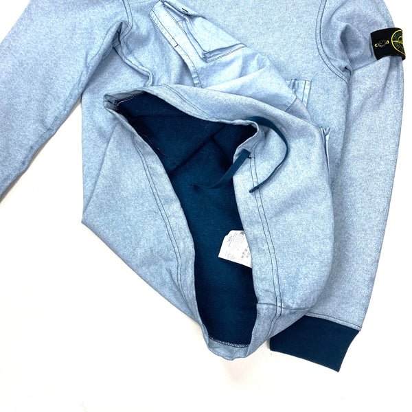 Stone Island Tela Placcata Crewneck Sweatshirt