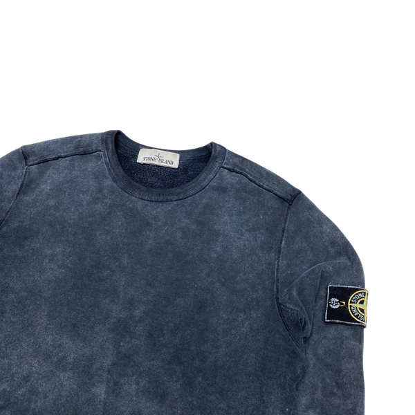 Stone Island Black Frost Crewneck Sweatshirt
