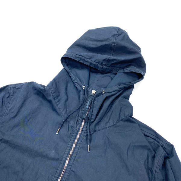 CP Company Cotton Hooded Navy Jacket