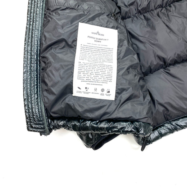Stone Island Petrol Green Pertex Quantum Y Down Jacket