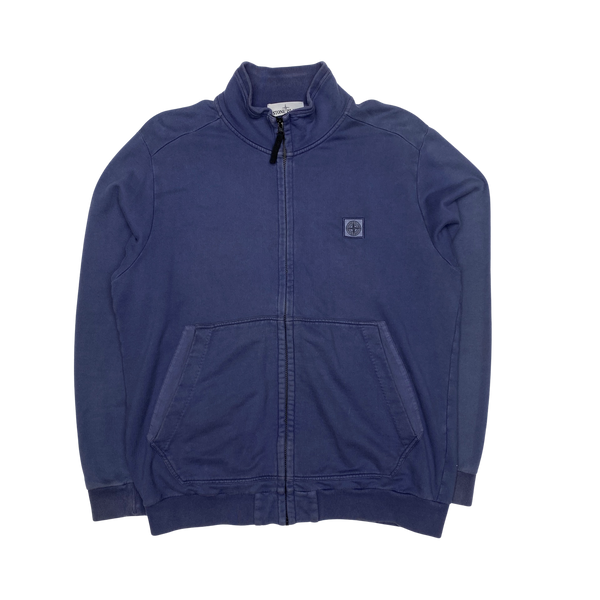 Stone Island 2014 Blue Zipped Jumper