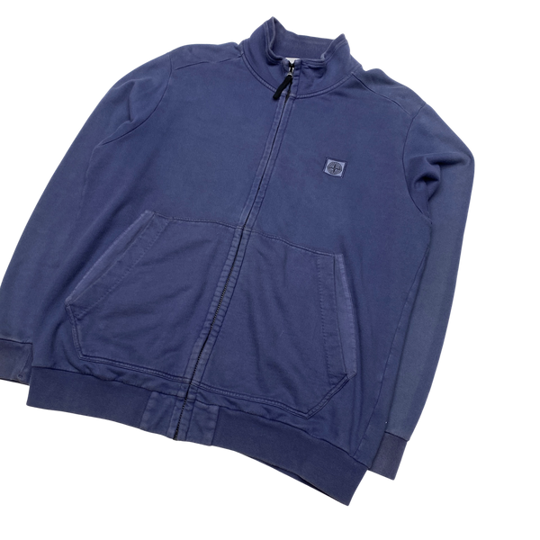 Stone Island 2014 Blue Zipped Jumper