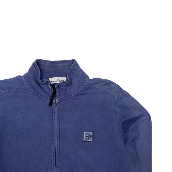 Stone Island 2014 Blue Zipped Jumper