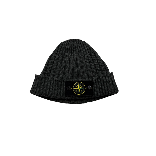 Stone Island 2012 Grey Wool Beanie Hat