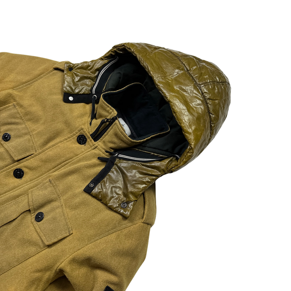 Stone Island 2014 Ice Wool Blend Down Jacket - Large