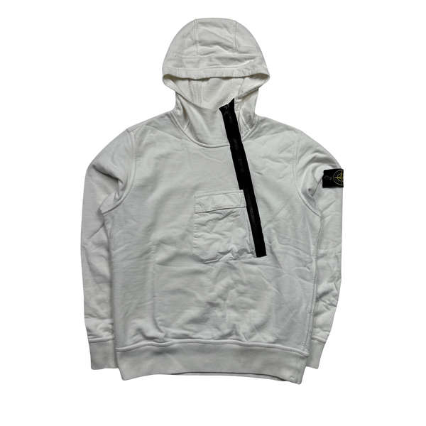 Stone Island 2018 Pullover Cotton Hoodie - Medium