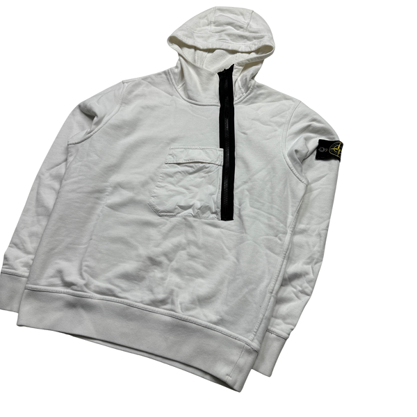 Stone Island 2018 Pullover Cotton Hoodie - Medium