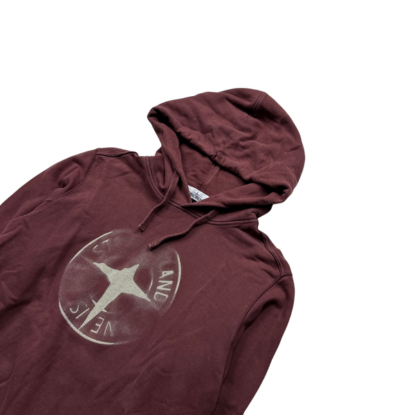 Stone Island 2019 Thick Cotton Pullover Hoodie - Medium