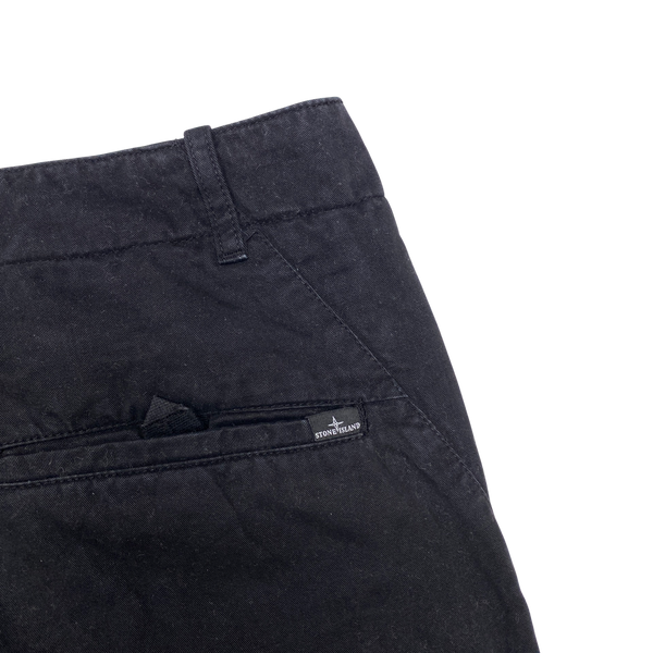 Stone Island 2010 Black Straight Fit Grey Trousers