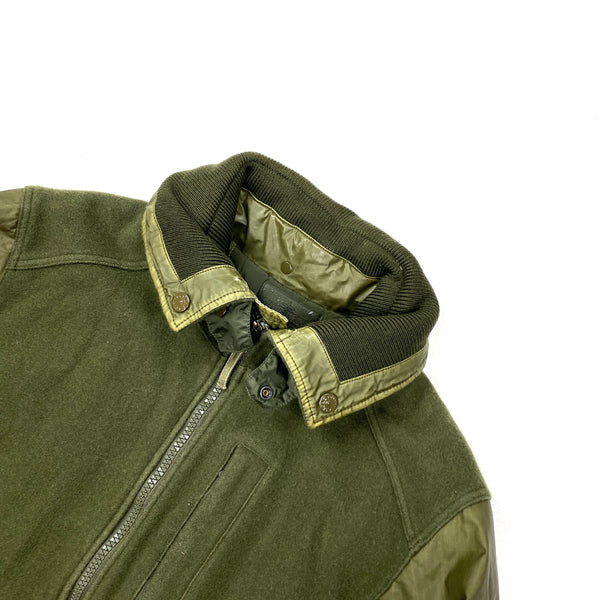 Stone Island 2013 Khaki Wool Tinno Panto Ghost Jacket