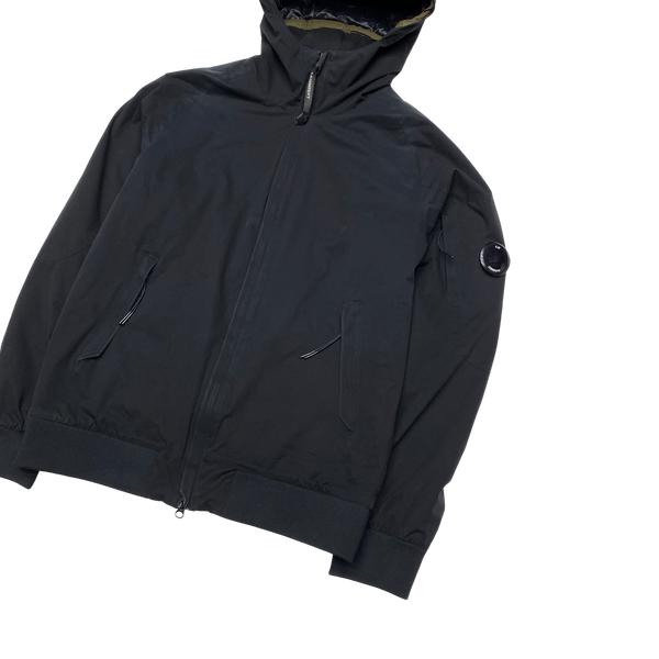 CP Company Black Primaloft Lined Pro Tek Hooded Jacket
