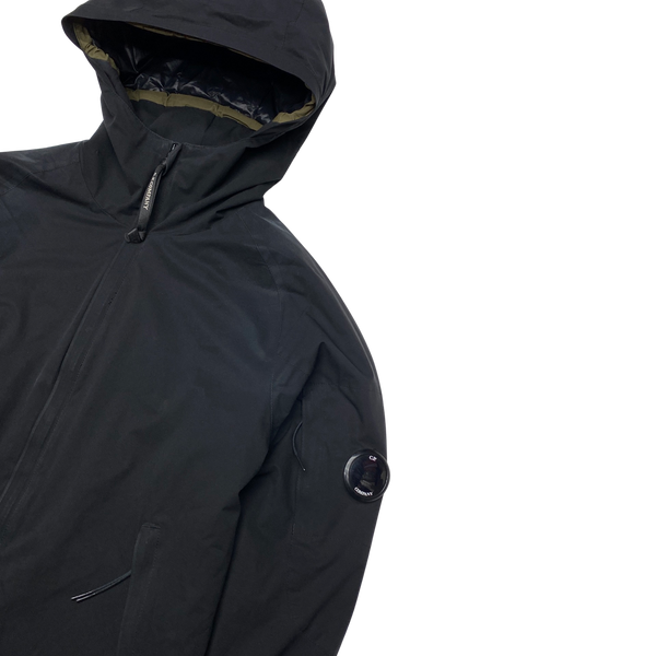 CP Company Black Primaloft Lined Pro Tek Hooded Jacket