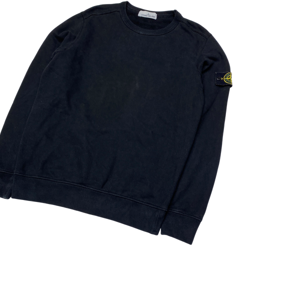 Stone Island 2018 Black Cotton Sweatshirt