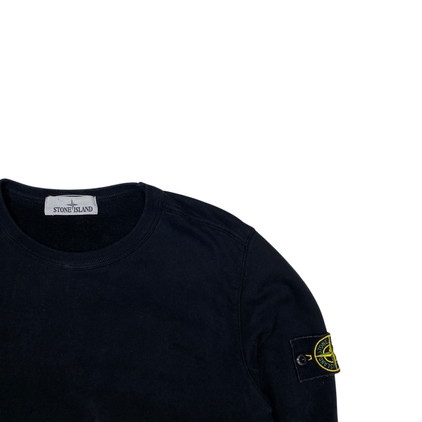 Stone Island 2018 Black Cotton Sweatshirt