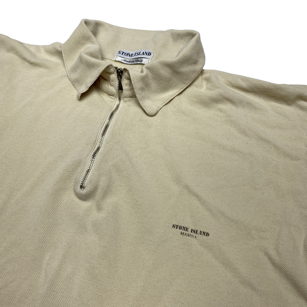 Stone Island Marina 1995 Vintage Cotton Polo Shirt