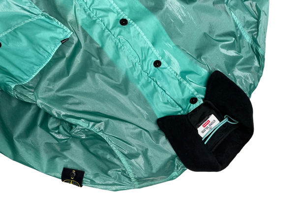 Stone Island x Supreme Teal New Silk Dutch Rope Jacket