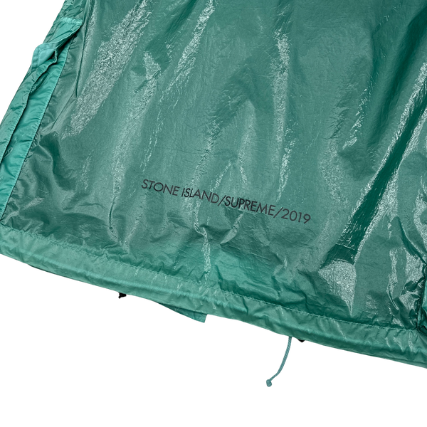 Stone Island x Supreme Teal New Silk Dutch Rope Jacket