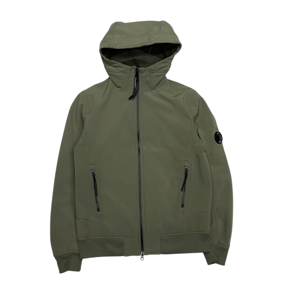 CP Company Olive Soft Shell Lens Viewer Jacket