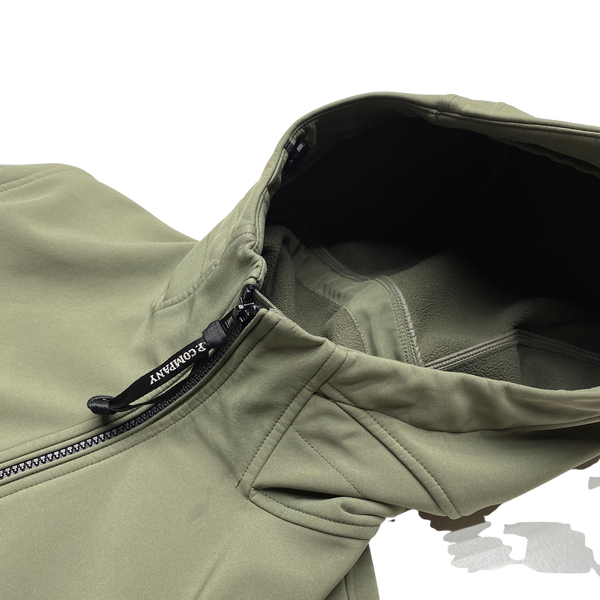 CP Company Olive Soft Shell Lens Viewer Jacket