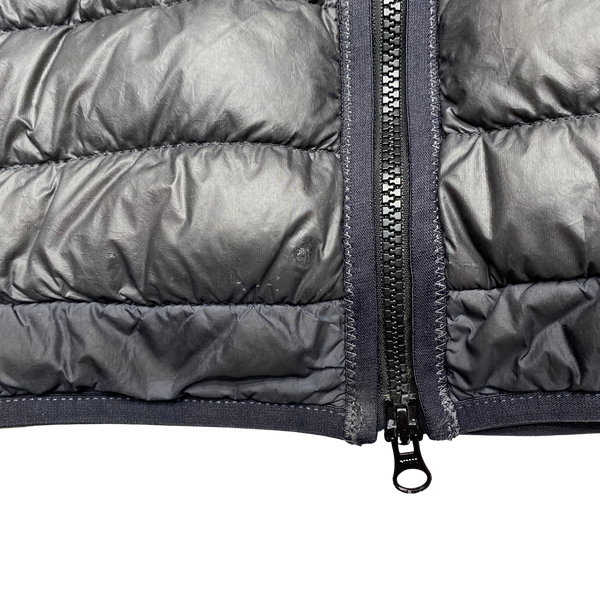 Stone Island 2017 Grey Micro Yarn Hooded Puffer Jacket
