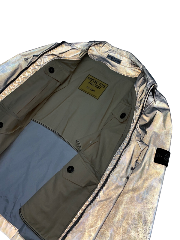 Stone Island 2006 Reflective Harrington Jacket